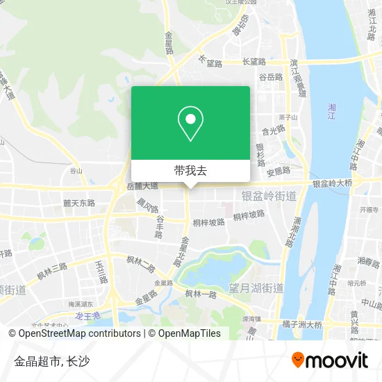 金晶超市地图
