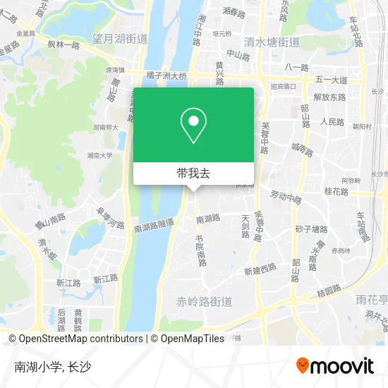 南湖小学地图