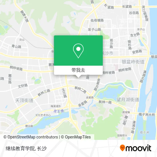 继续教育学院地图