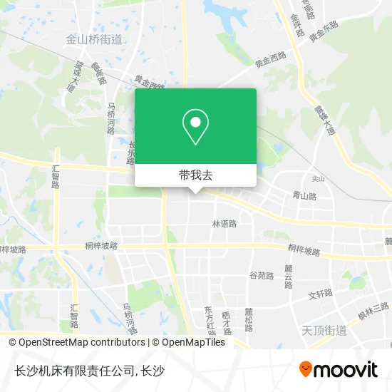 长沙机床有限责任公司地图