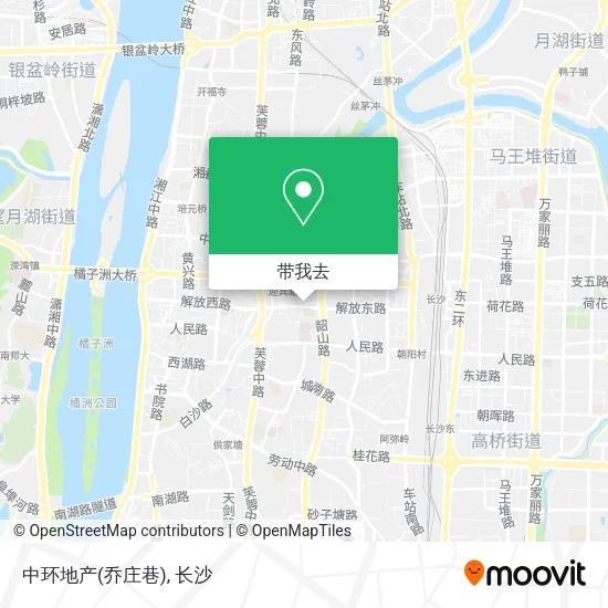中环地产(乔庄巷)地图