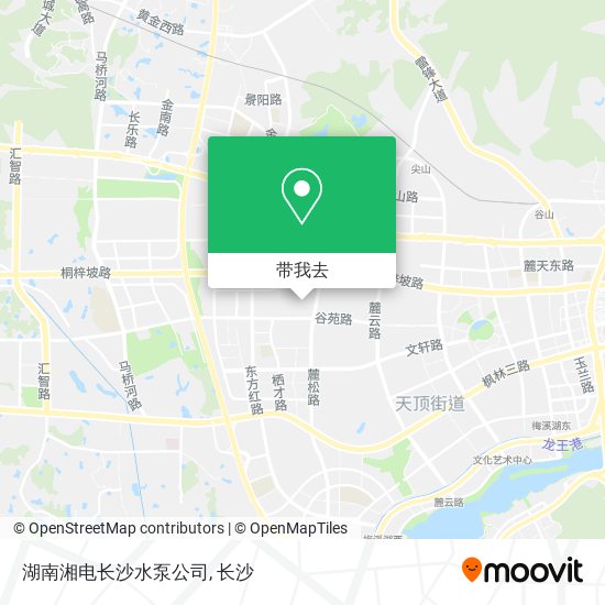 湖南湘电长沙水泵公司地图