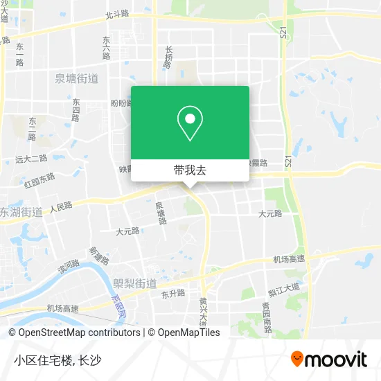 小区住宅楼地图