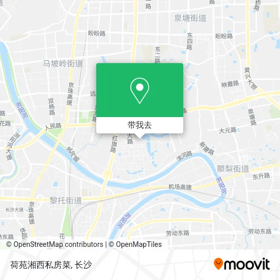 荷苑湘西私房菜地图