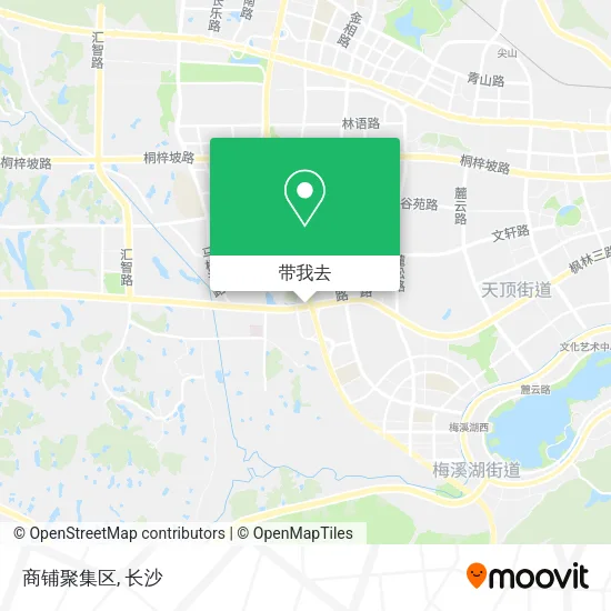商铺聚集区地图