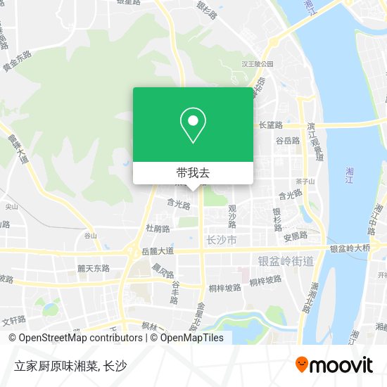 立家厨原味湘菜地图