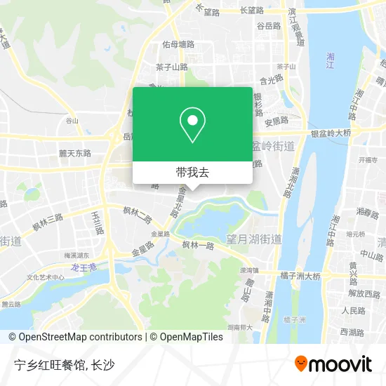 宁乡红旺餐馆地图