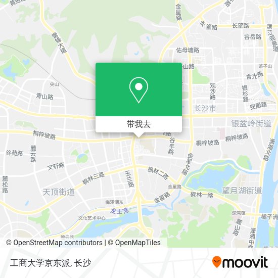 工商大学京东派地图