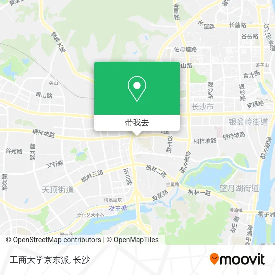 工商大学京东派地图