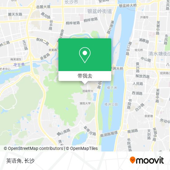 英语角地图