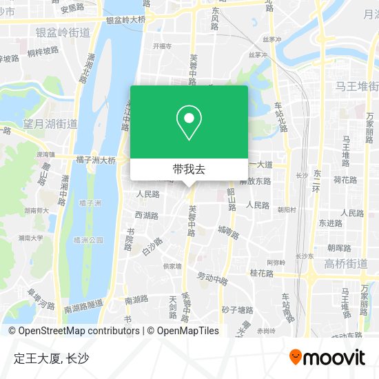 定王大厦地图