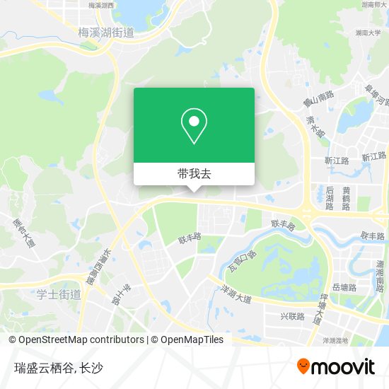 瑞盛云栖谷地图