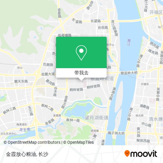 金霞放心粮油地图