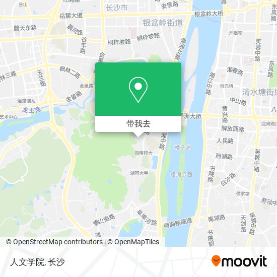 人文学院地图