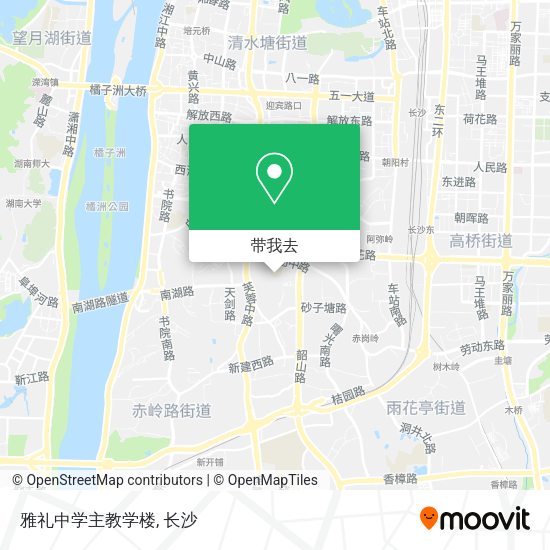 雅礼中学主教学楼地图