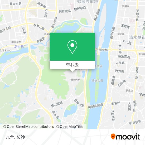 九舍地图