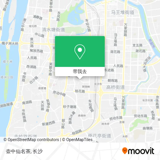 壶中仙名茶地图
