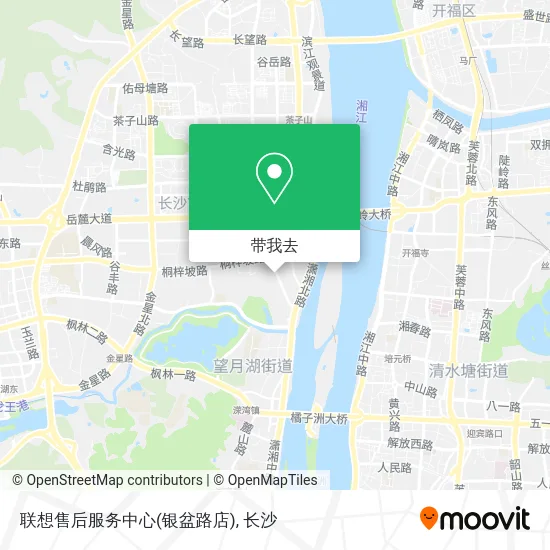 联想售后服务中心(银盆路店)地图
