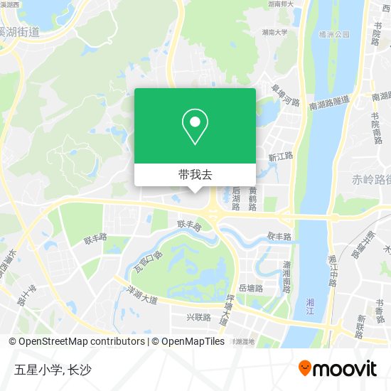 五星小学地图