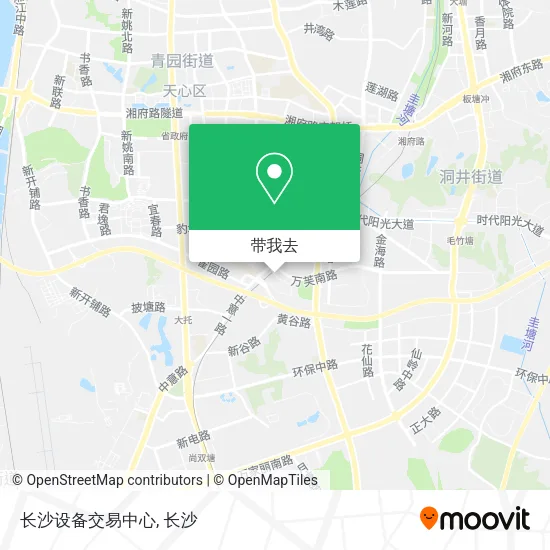 长沙设备交易中心地图