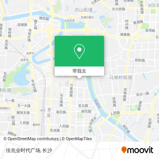 佳兆业时代广场地图