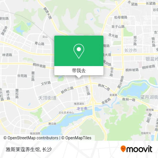 雅斯莱蔻养生馆地图