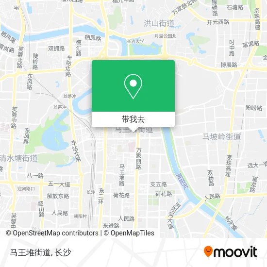 马王堆街道地图