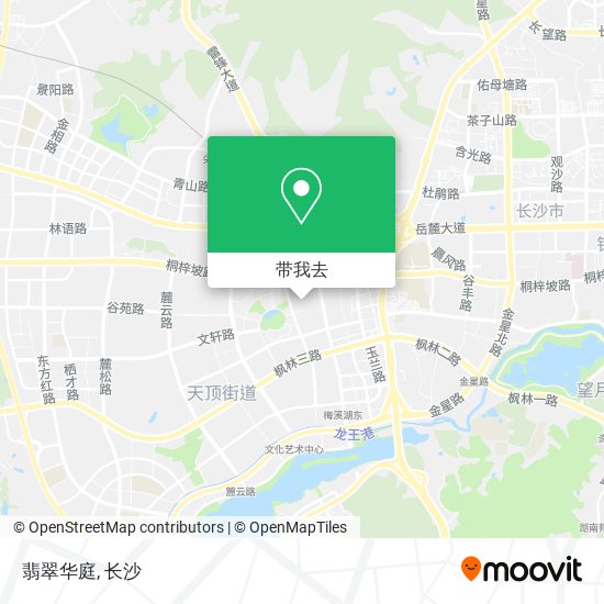 翡翠华庭地图