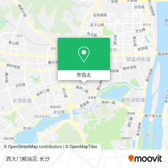 西大门粮油店地图