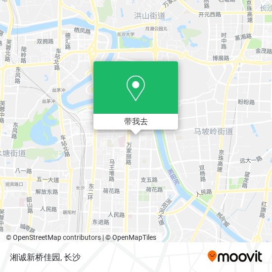 湘诚新桥佳园地图