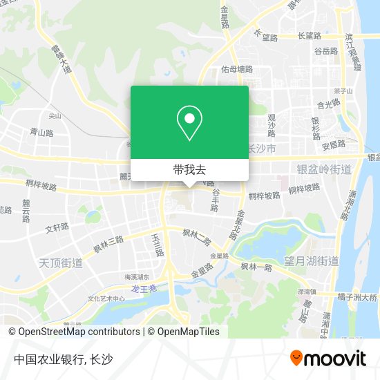 中国农业银行地图