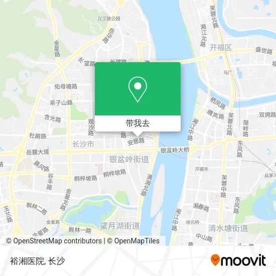 裕湘医院地图