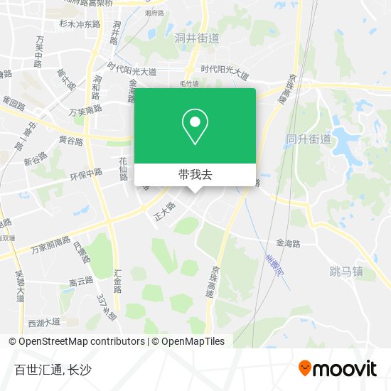 百世汇通地图