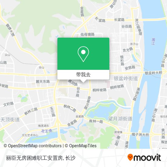 丽臣无房困难职工安置房地图