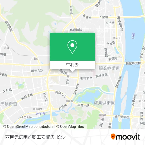 丽臣无房困难职工安置房地图