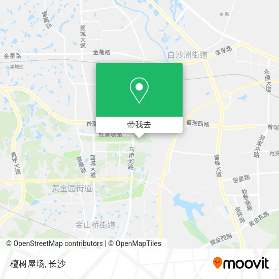 檀树屋场地图