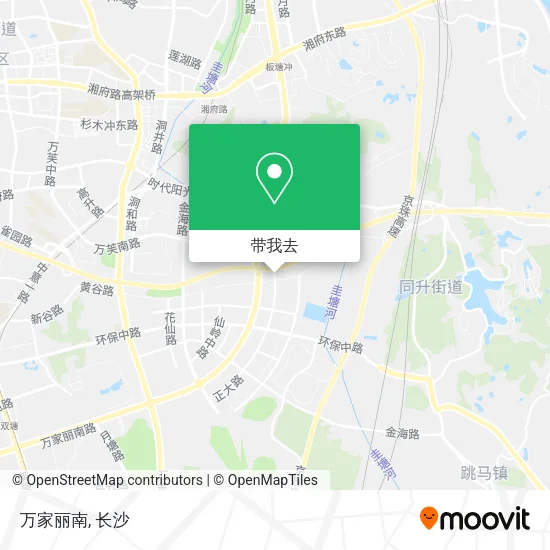 万家丽南地图
