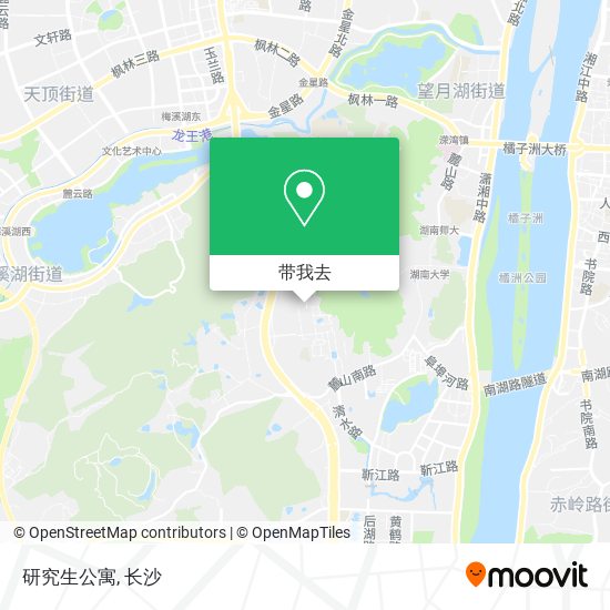 研究生公寓地图