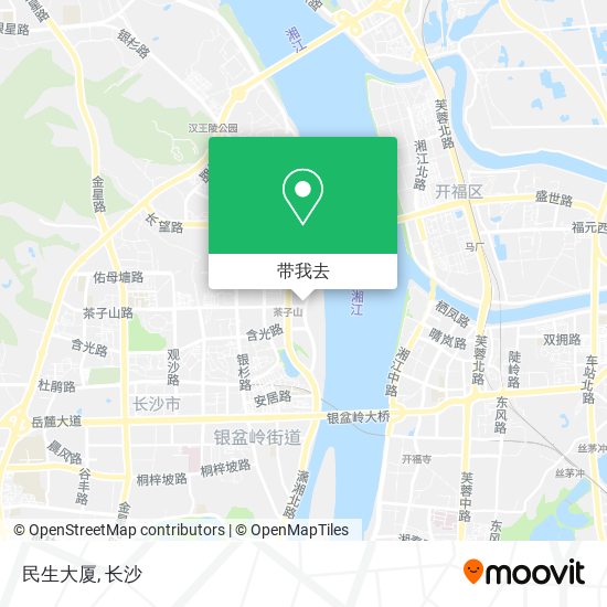 民生大厦地图