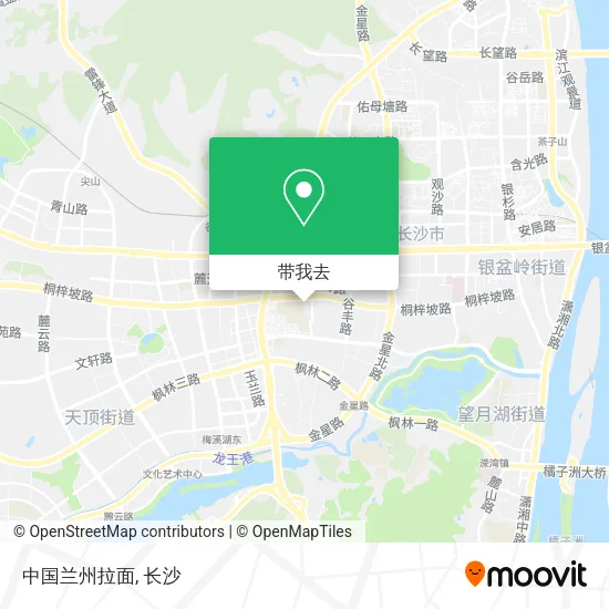 中国兰州拉面地图