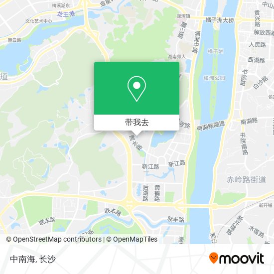 中南海地图