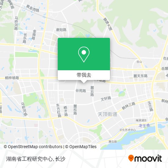 湖南省工程研究中心地图