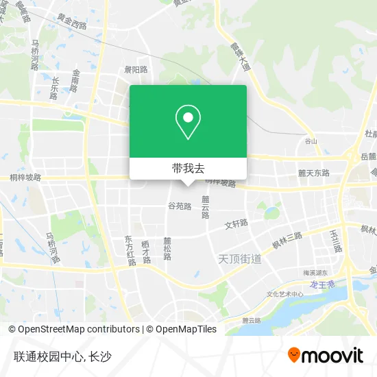 联通校园中心地图