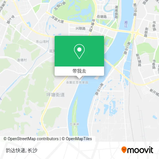 韵达快递地图