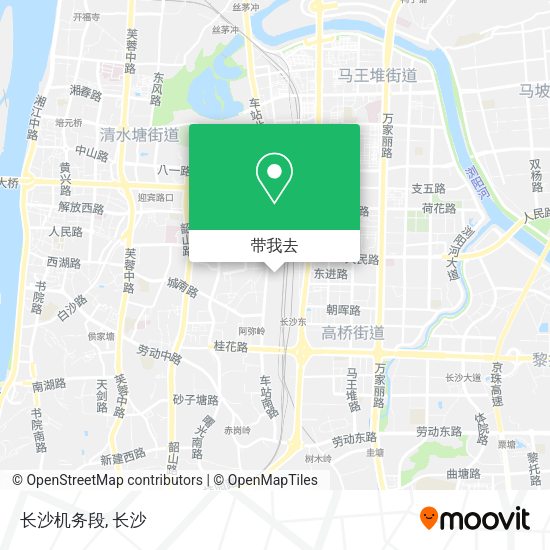 长沙机务段地图