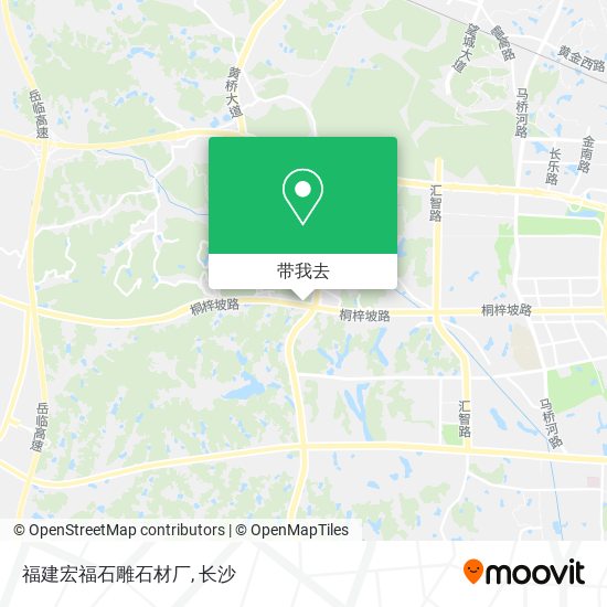 福建宏福石雕石材厂地图