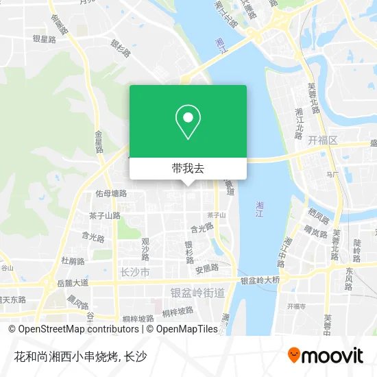 花和尚湘西小串烧烤地图