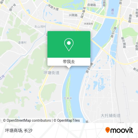 坪塘商场地图