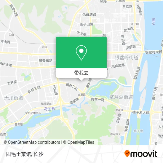 四毛土菜馆地图