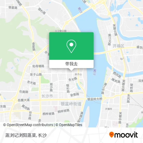 蒸浏记浏阳蒸菜地图